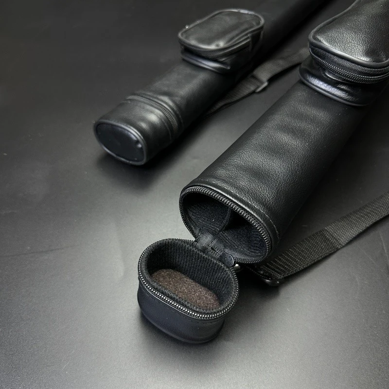 Portable Leather Cue Cylinder